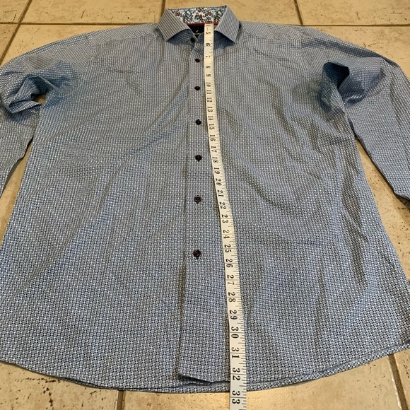 Daniel Hechter Paris Men's Long Sleeve Button-Up Shirt - Size XL - Picture 5 of 5